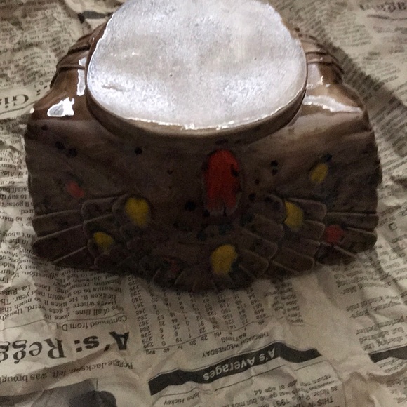 Turkey cookie jar Vintage 💕 - Picture 5 of 6